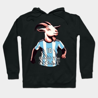 Soccer Legend Goat - Ultimate G.O.A.T. Tribute Hoodie